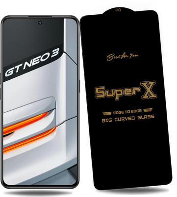 REDDWARF Edge To Edge Tempered Glass for realme GT Neo 3(Pack of 1)