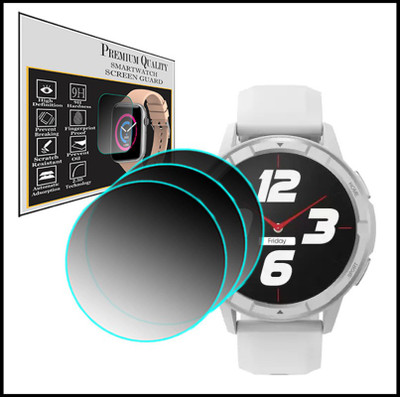 HIDEOUS Screen Guard for DIZO Watch R Talk Go(Pack of 3)