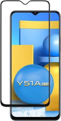 SRT Edge To Edge Tempered Glass for Vivo Y51A(Pack of 1)