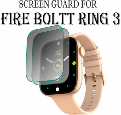YCHROZE Impossible Screen Guard for Fire-Boltt Ring 3 1.8 INCH(Pack of 2)