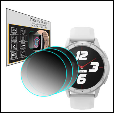 hirdesh Screen Guard for DIZO Watch R Talk Go(Pack of 3)