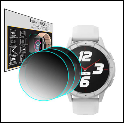 HIDEOUS Screen Guard for DIZO Watch R Talk Go(Pack of 3)