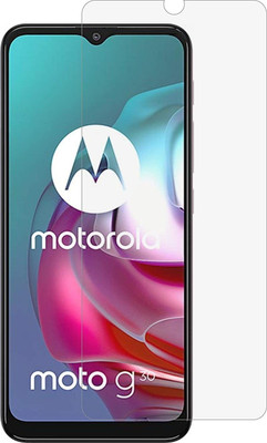 FlipSmartGuard Tempered Glass Guard for Motorola Moto G30 Matte Tempered Glass Full Screen Coverage Except Edges (Tempared Glass/Screen Protector) (NOT A TEMPARED GLASS)(Pack of 1)