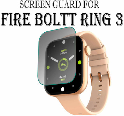 hirdesh Screen Guard for Fire-Boltt Ring 3 1.8 INCH(Pack of 1)