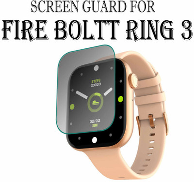 hirdesh Impossible Screen Guard for Fire-Boltt Ring 3 1.8 INCH(Pack of 1)