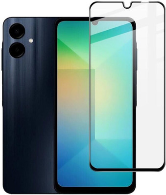 welldesign Edge To Edge Tempered Glass for SAMSUNG Galaxy A06(Pack of 1)