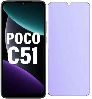 PHONICZ RETAILS Impossible Screen Guard for Poco C51(Pack of 1)