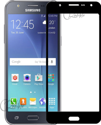 CRodible Edge To Edge Tempered Glass for Samsung Galaxy J7(Pack of 1)