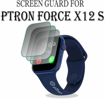 YCHROZE Impossible Screen Guard for Ptron X12s 1.85(Pack of 3)