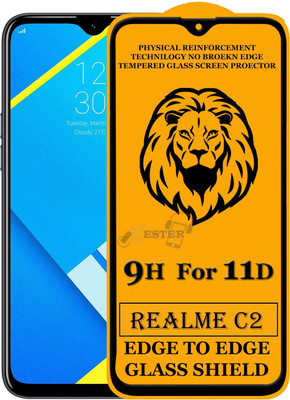 EXISITERS Front and Back Screen Guard for Realme C2(Pack of 1)