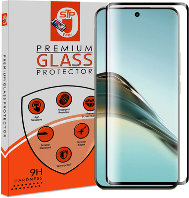 STP FEEL Tempered Glass Guard for Huawei Nova 9 Advanced Black Border Screen Protector Guard(Pack of 1)