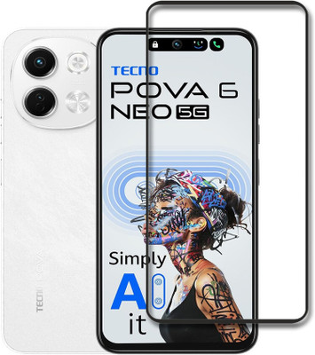 INSTYLE Tempered Glass Guard for Tecno Pova 6 Neo(Pack of 1)