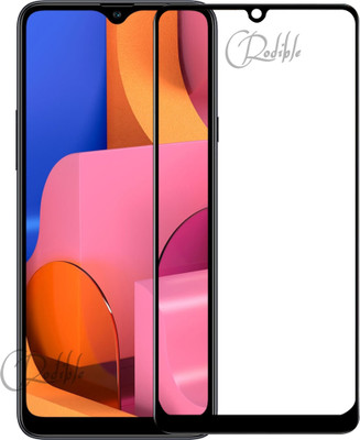CRodible Edge To Edge Tempered Glass for Samsung Galaxy A20s(Pack of 1)