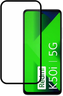 SRT Edge To Edge Tempered Glass for REDMI K50i 5G(Pack of 1)