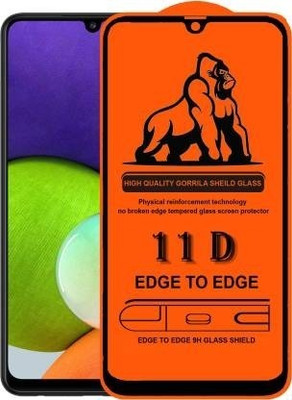 FlipSmartGuard Edge To Edge Tempered Glass for SAMSUNG Galaxy A22 4G(Pack of 1)