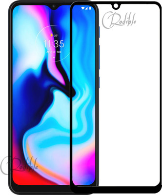 CRodible Edge To Edge Tempered Glass for Moto E7 Plus(Pack of 1)