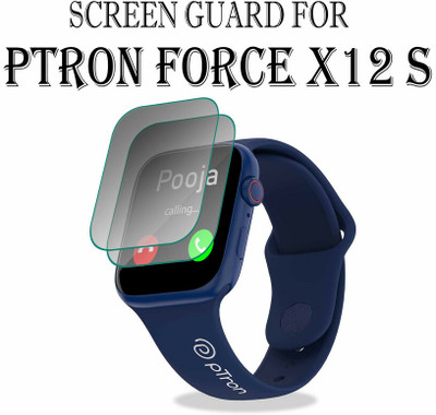 YCHROZE Edge To Edge Screen Guard for Ptron X12s 1.85(Pack of 2)
