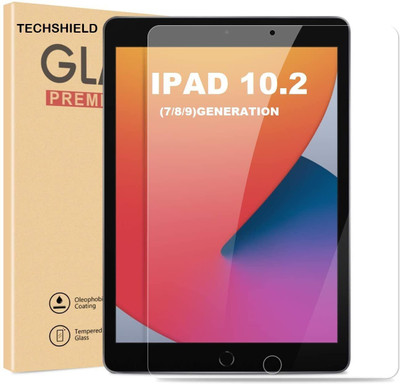 TECHSHIELD Tempered Glass Guard for Apple iPad 7th/8th/9th Gen 10.2 inch(Pack of 1)