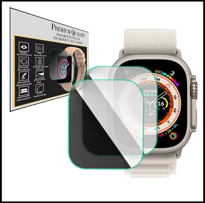 YCHROZE Screen Guard for Apple Watch Ultra(Pack of 2)