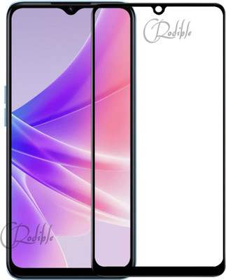 CRodible Edge To Edge Tempered Glass for OPPO A57 5G(Pack of 1)