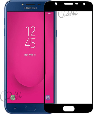 CRodible Edge To Edge Tempered Glass for Samsung Galaxy J4(Pack of 1)