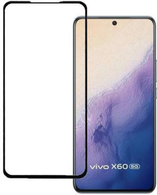 DMJHP Edge To Edge Tempered Glass for ViVO X60(Pack of 1)