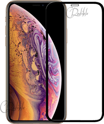 CRodible Edge To Edge Tempered Glass for Apple iPhone XS(Pack of 1)