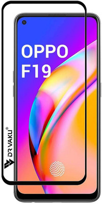 My Swag Edge To Edge Tempered Glass for Oppo F19(Pack of 1)