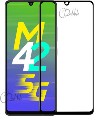 CRodible Edge To Edge Tempered Glass for Samsung Galaxy M42 5G(Pack of 1)