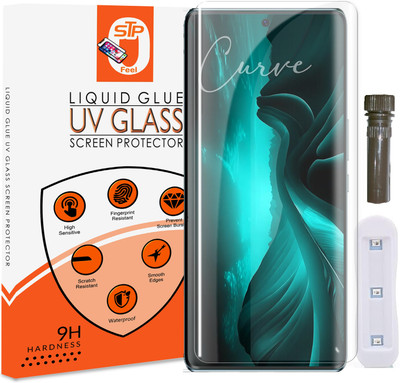STP FEEL Tempered Glass Guard for Redmi Note 13 Pro Plus, Lava Blaze Curve 5G(Pack of 1)