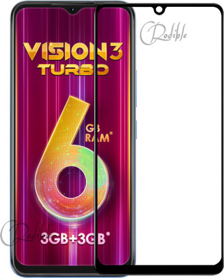 CRodible Edge To Edge Tempered Glass for Itel Vision 3 Turbo(Pack of 1)