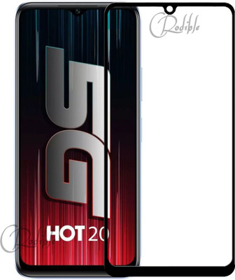 CRodible Edge To Edge Tempered Glass for Infinix Hot 20 5G(Pack of 1)