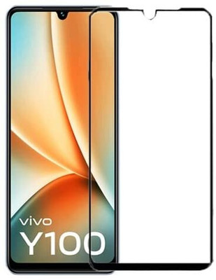 9H Edge To Edge Tempered Glass for vivo Y100( Gorilla Glass)(Pack of 1)