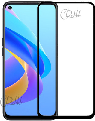 CRodible Edge To Edge Tempered Glass for OPPO A76 4G(Pack of 1)