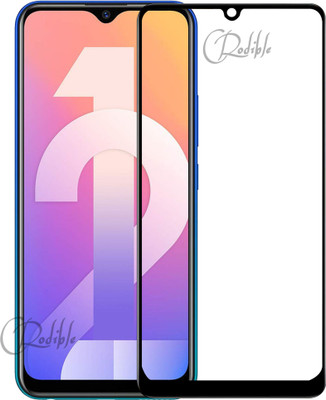 CRodible Edge To Edge Tempered Glass for Vivo Y12(Pack of 1)