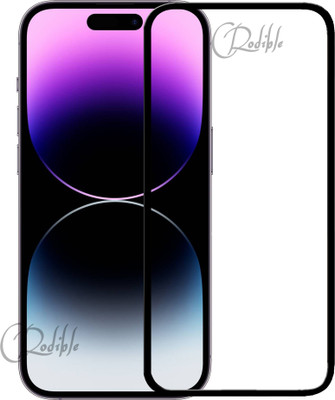 CRodible Edge To Edge Tempered Glass for Iphone 14 Pro Max(Pack of 1)