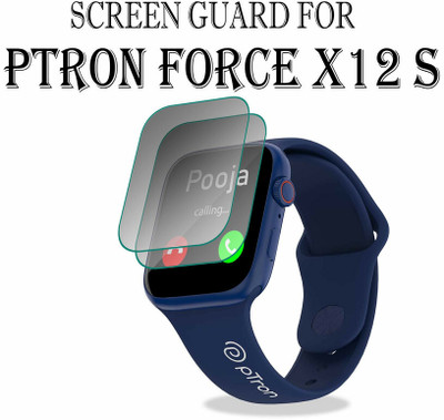 YCHROZE Impossible Screen Guard for Ptron X12s 1.85(Pack of 2)