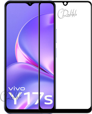 CRodible Edge To Edge Tempered Glass for Vivo Y17s(Pack of 1)