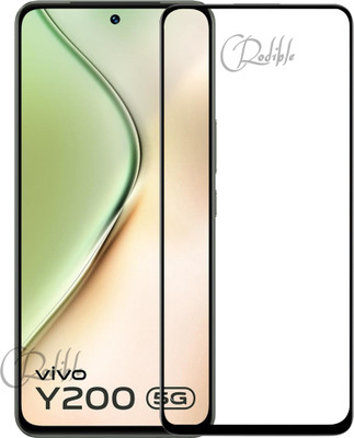CRodible Edge To Edge Tempered Glass for Vivo Y200 5G(Pack of 1)