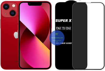 Crunk Edge To Edge Tempered Glass for Apple IPhone 13 Mini, Super X Edge Glass, Super X Tempered Glass, Super X Screen Protector(Pack of 1)