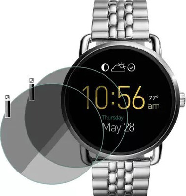 MOBROB Edge To Edge Screen Guard for FOSSIL Q Wander Smartwatch(Pack of 1)