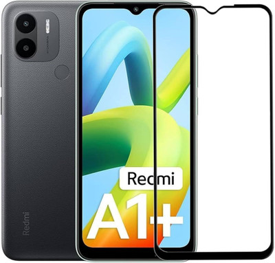 My Swag Edge To Edge Tempered Glass for Redmi A1 Plus,(Pack of 1)