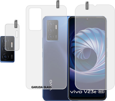 GARUDA GLASS Front and Back Screen Guard for VIVO V23e 5G With Camera Lens Protector(Pack of 1)