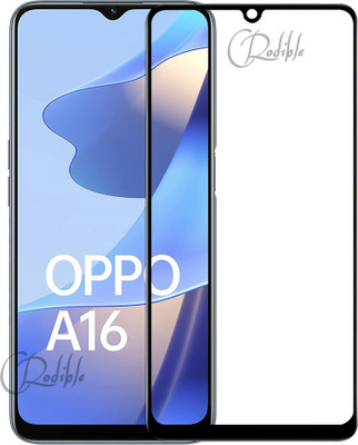 CRodible Edge To Edge Tempered Glass for Oppo A16(Pack of 1)