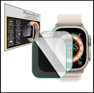 YCHROZE Screen Guard for Apple Watch Ultra(Pack of 2)