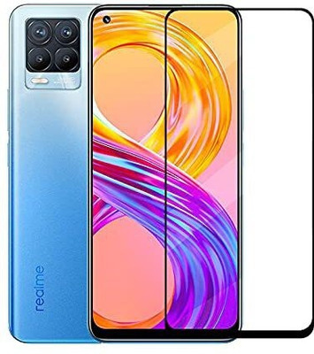LIKEDESIGN Edge To Edge Tempered Glass for Realme 8 5G(Pack of 1)