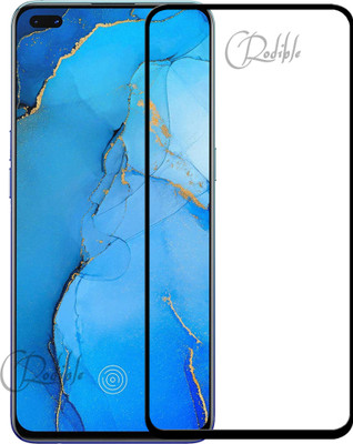 CRodible Edge To Edge Tempered Glass for OPPO Reno3 Pro(Pack of 1)