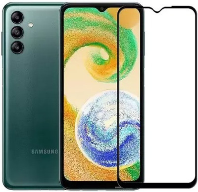 BRENZZ Edge To Edge Tempered Glass for SAMSUNG Galaxy A04e, SAMSUNG A04e(Pack of 1)