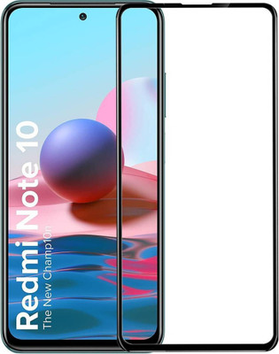 Gorilla Elite Edge To Edge Tempered Glass for Mi Redmi Note 10, Mi Redmi Note 10S(Pack of 1)