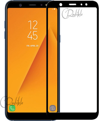CRodible Edge To Edge Tempered Glass for Samsung Galaxy A6 Plus(Pack of 1)
